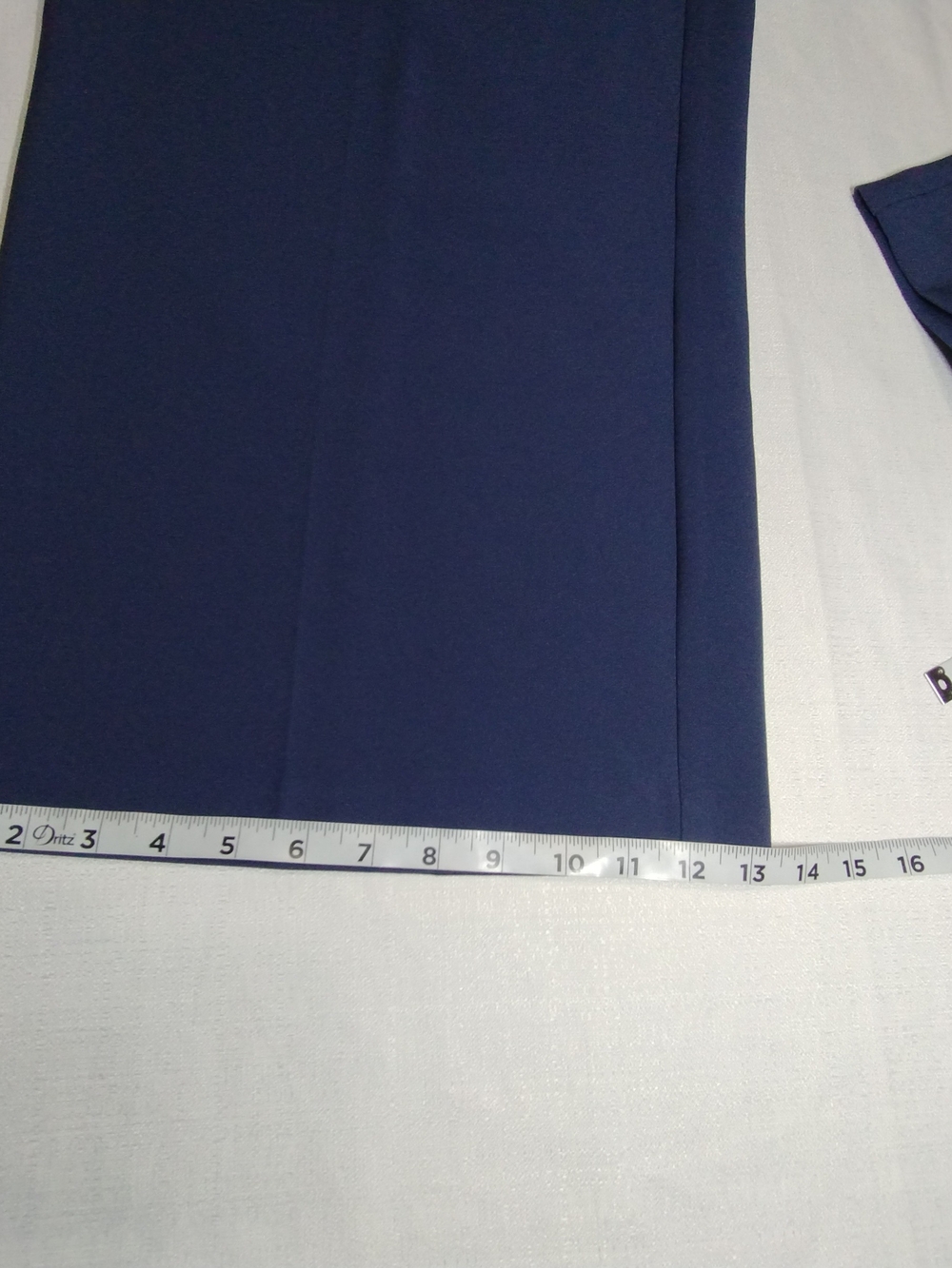 Nine West Navy Wide-Leg Dress Pants - Picture 6 of 11